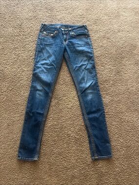 True Religion Dark Wash Skinny Jeans